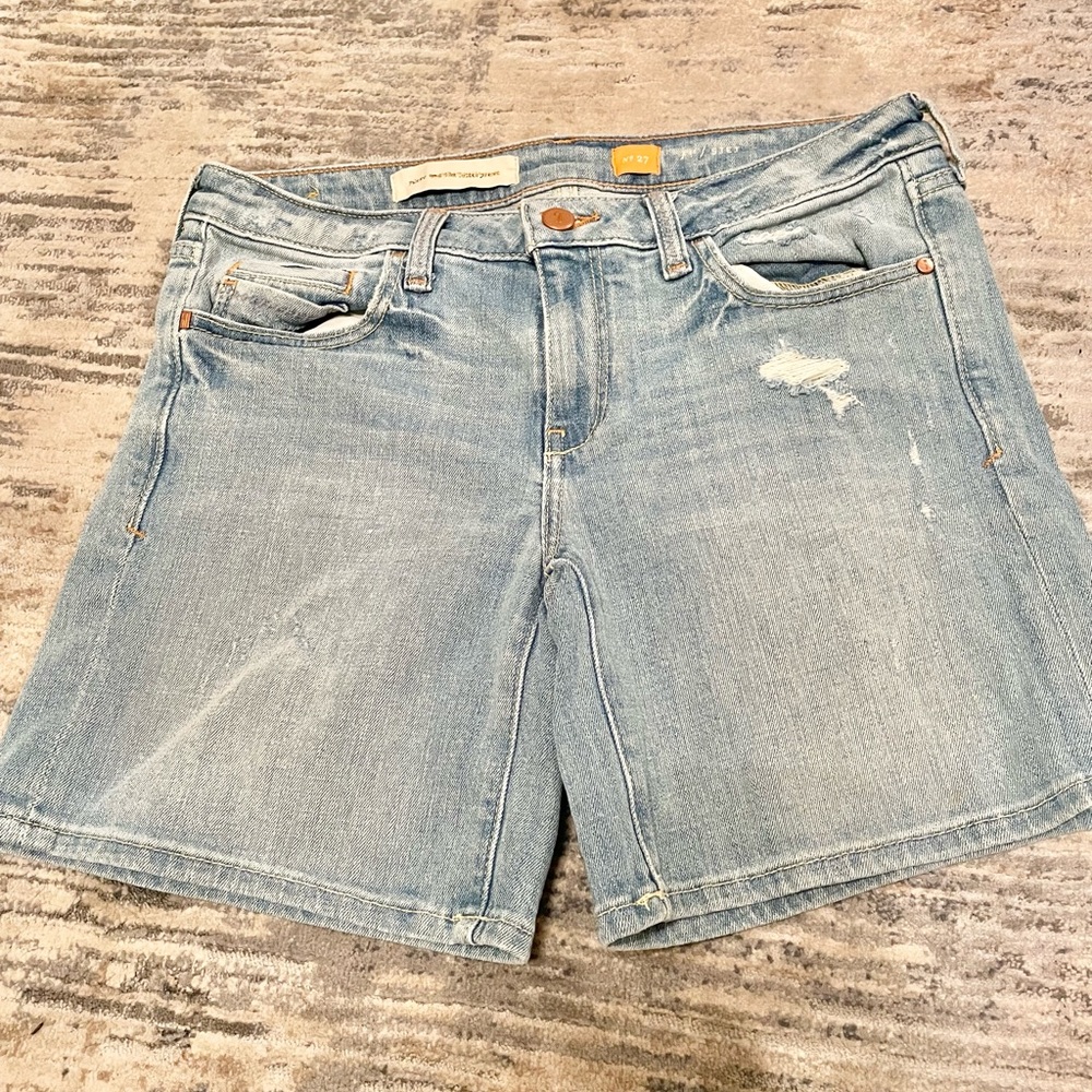 Anthropologie Pilcro Denim Shorts Size 27